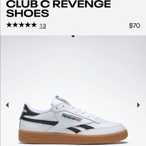 Reebok club c revenge vintage style sneakers